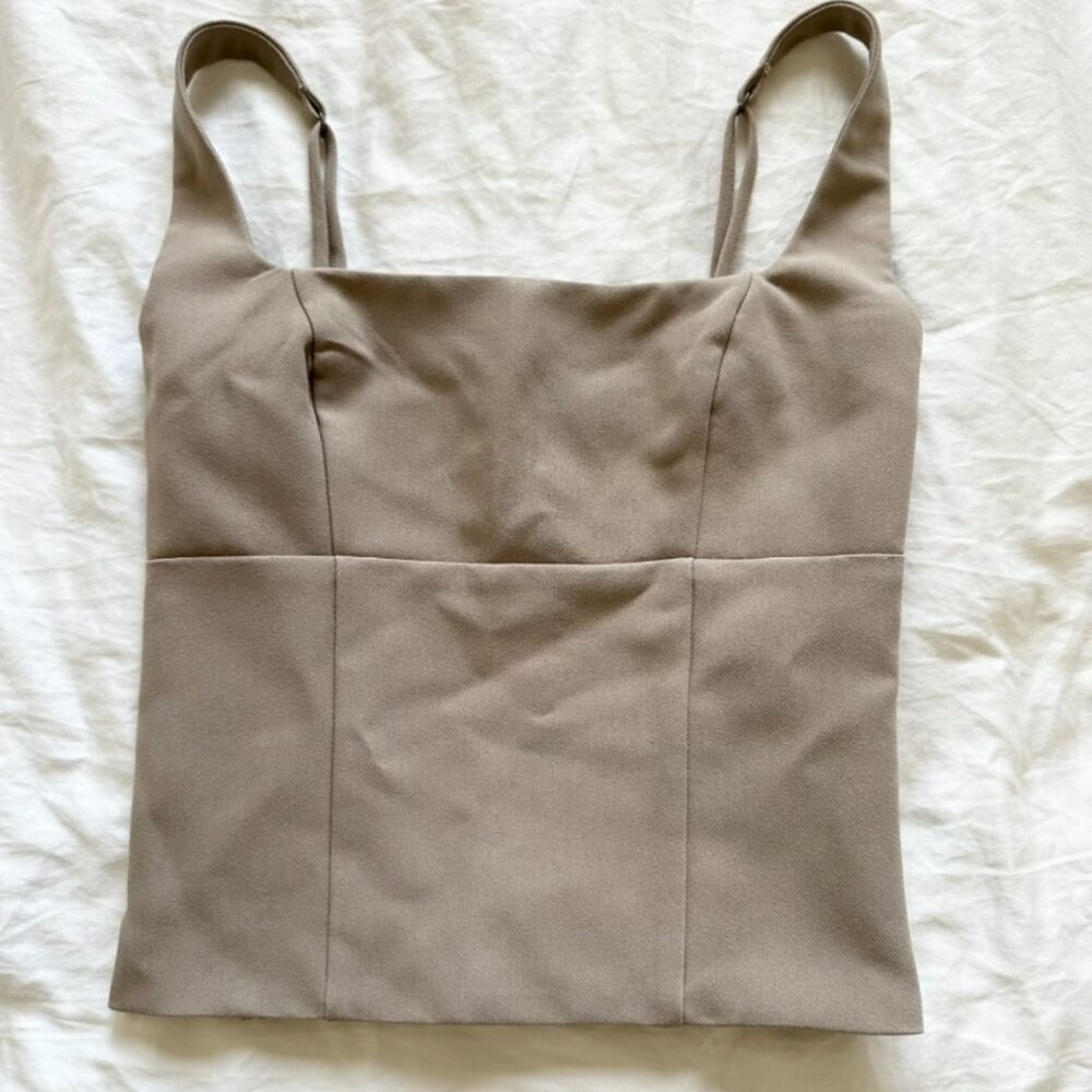 A&F Stretch Cotton Squareneck Top (NEW with tags)